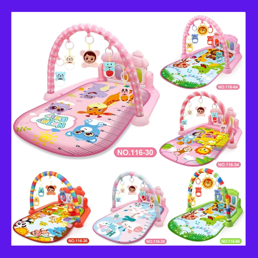 Tapete Infantil Com Pedal De Música Piano Para Bebê 0-24 Meses