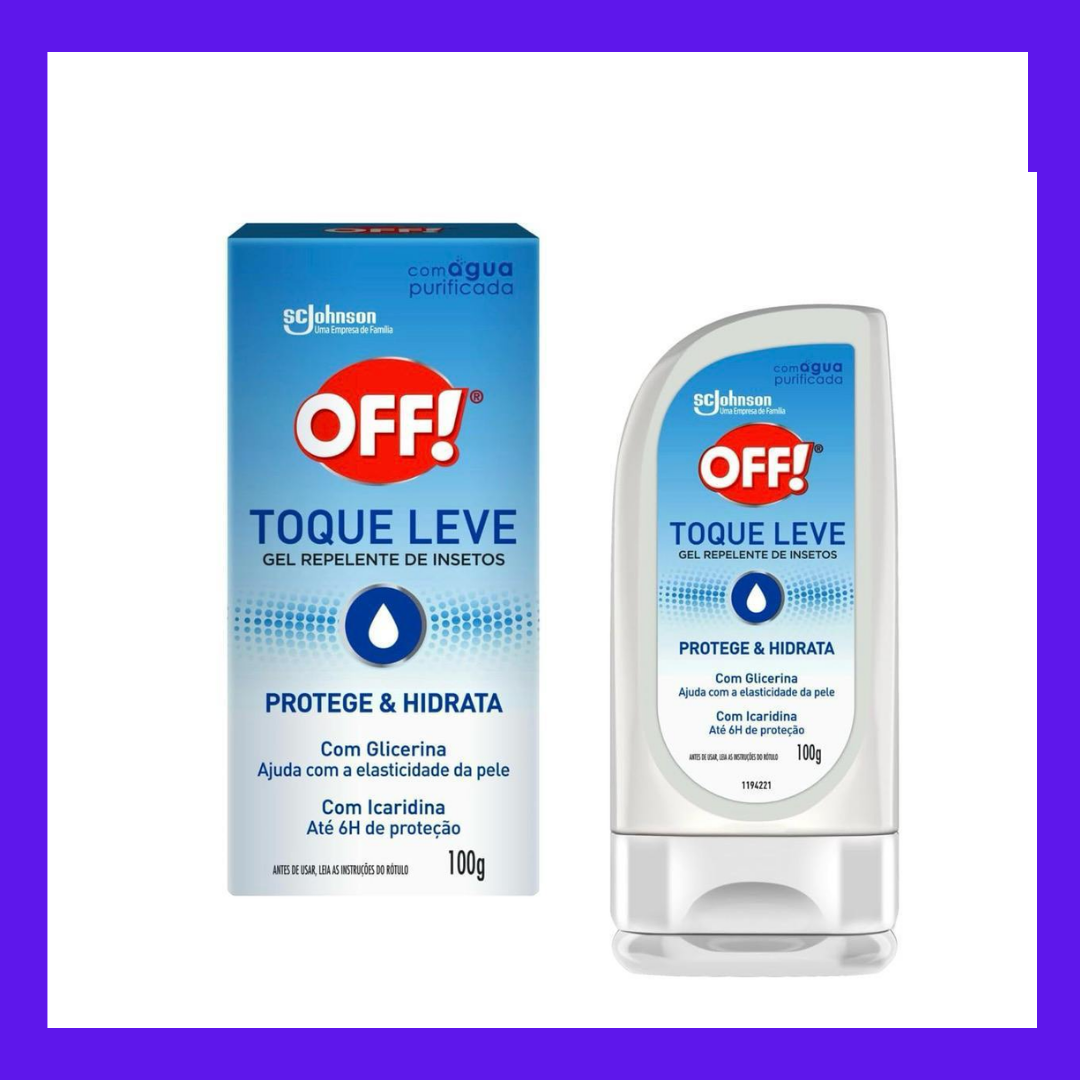 Repelente Gel com Glicerina e Icaridina 100g (A partir de 1 ano de idade)