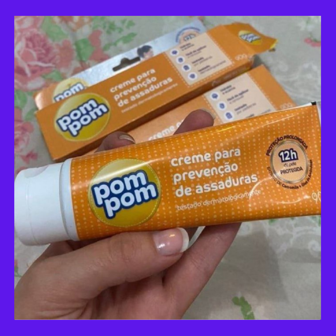 Pomada Pom Pom Anti Assaduras 90g